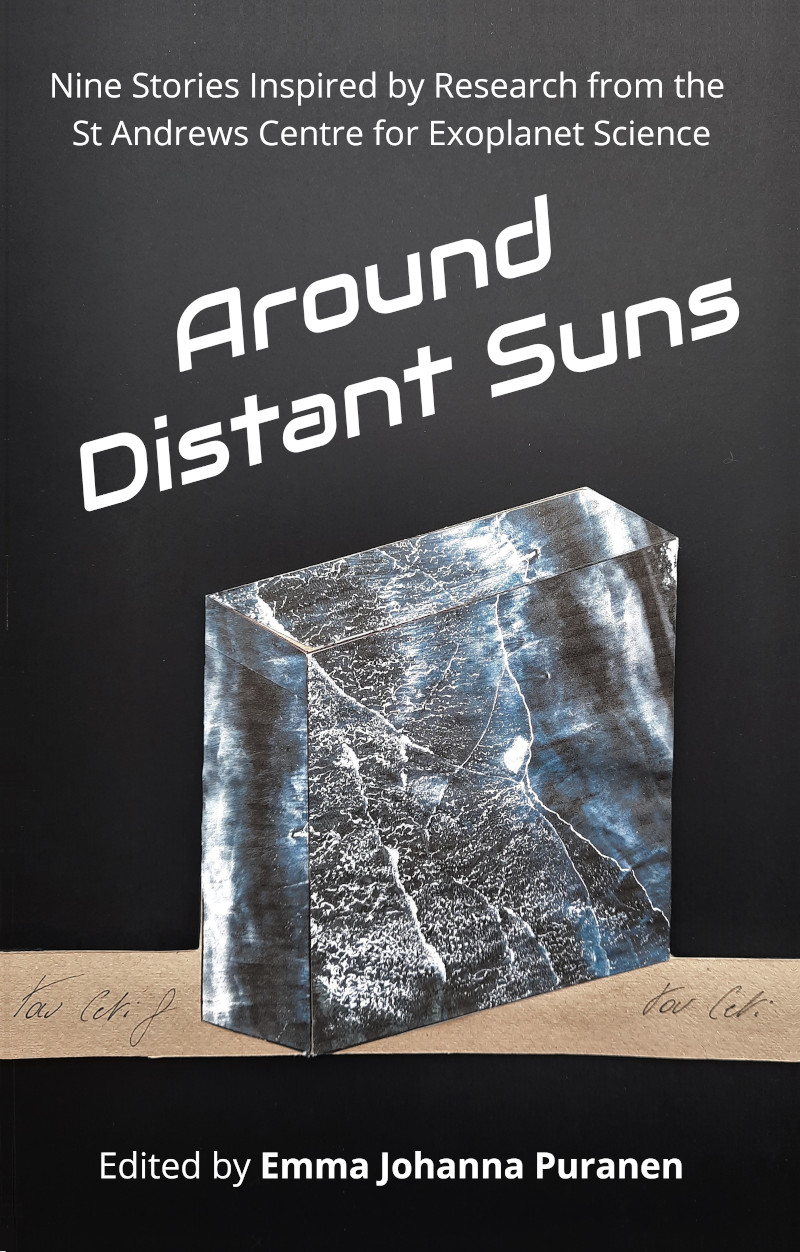 Cover of the anthology Around Distant Suns.