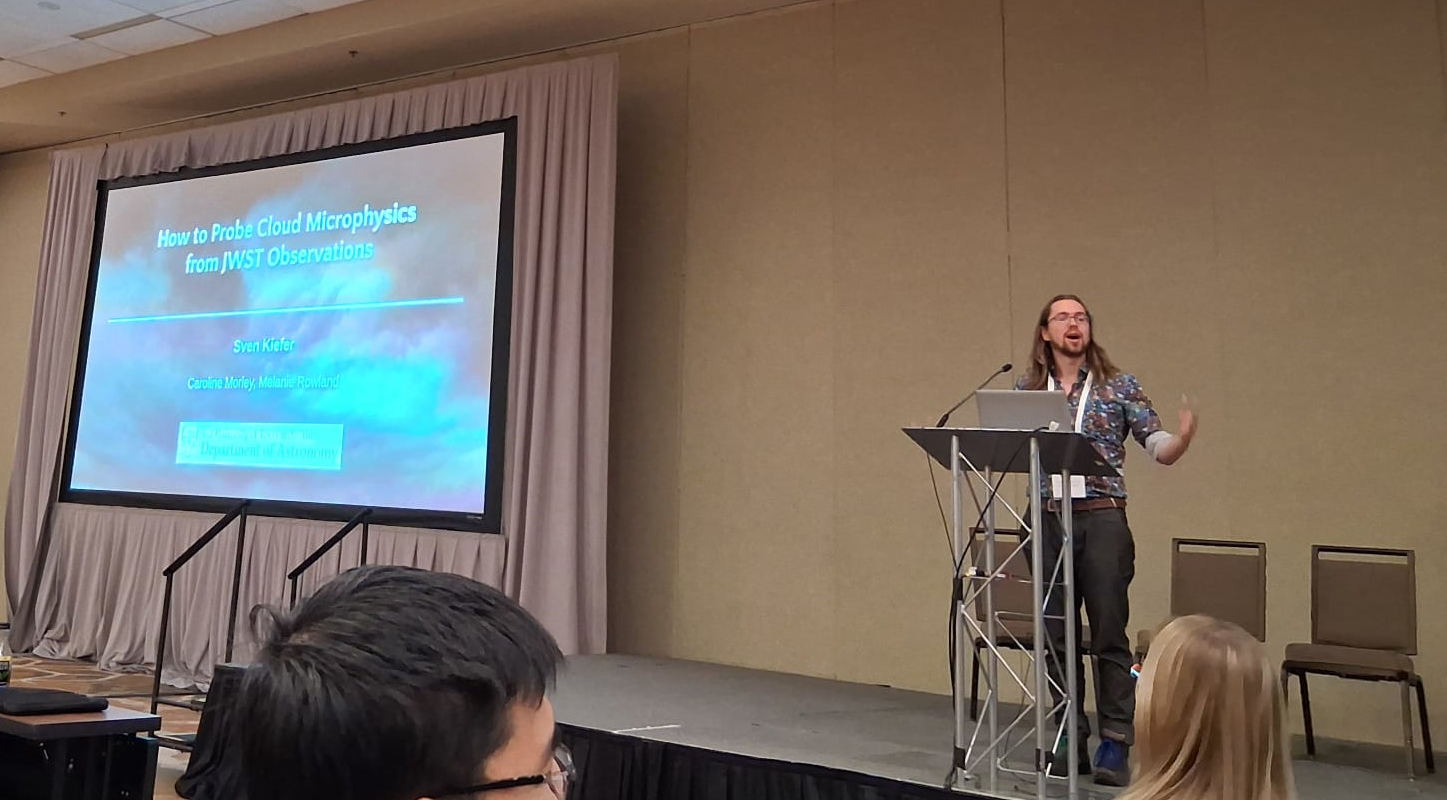 Sven Kiefer presenting in Denver.