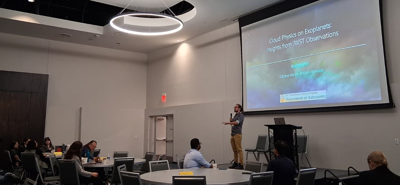 Sven Kiefer presenting at TAPS